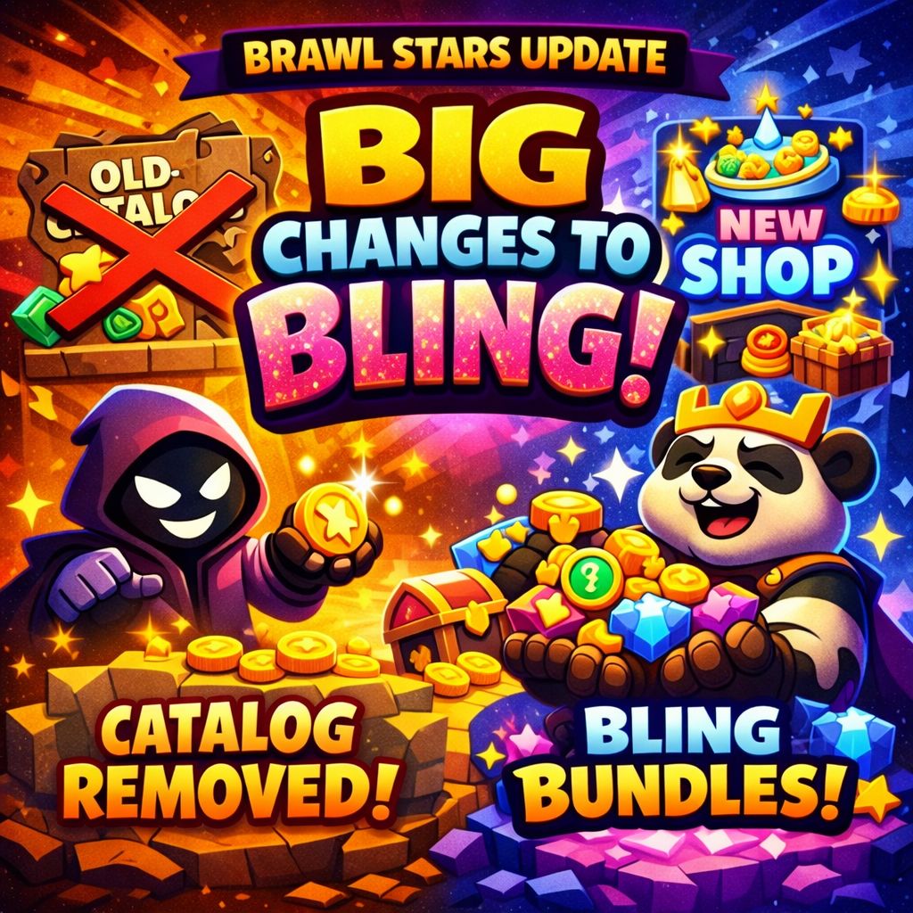 Brawl Stars Bling Changes Explained: What the New System Means for Players