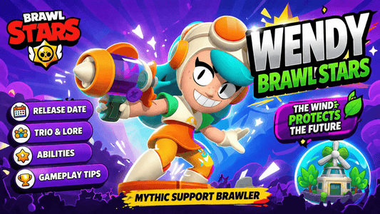 Wendy Brawl Stars – New Mythic Brawler Explained